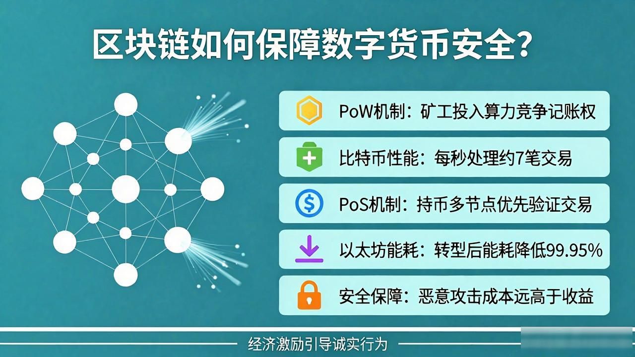 区块链如何保障数字货币安全？