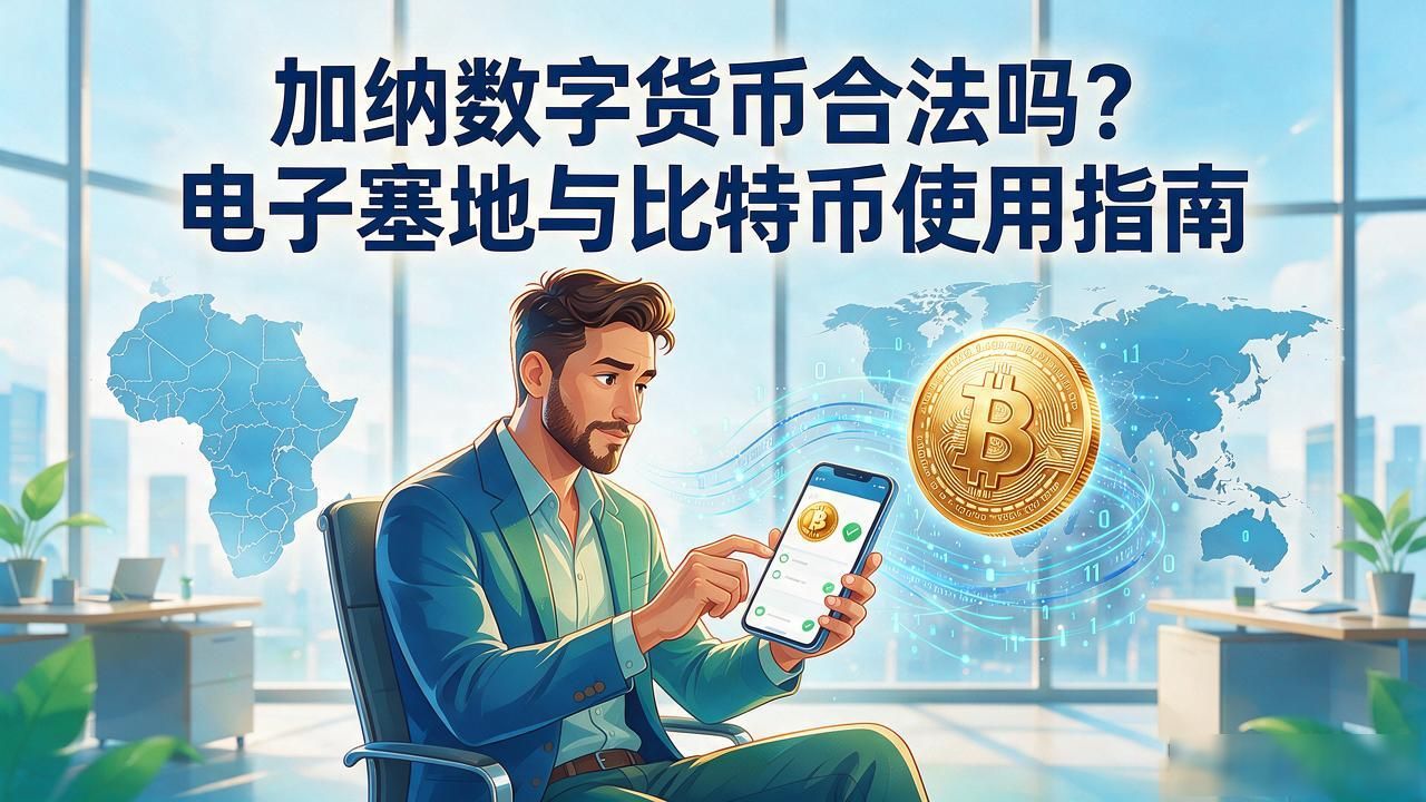 加纳数字货币合法吗？电子塞地与比特币使用指南