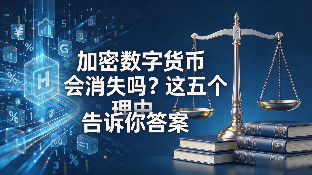 加密数字货币会消失吗?这五个理由告诉你答案