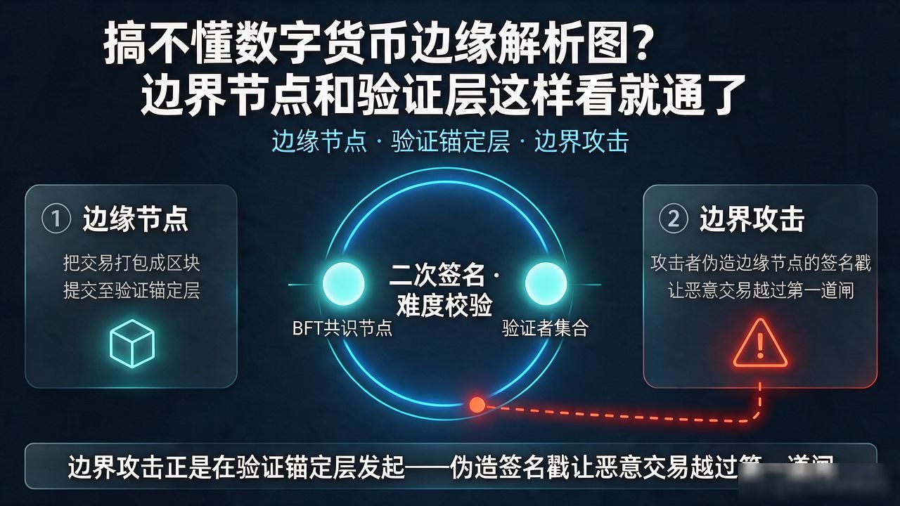 搞不懂数字货币边缘解析图?边界节点和验证层这样看就通了
