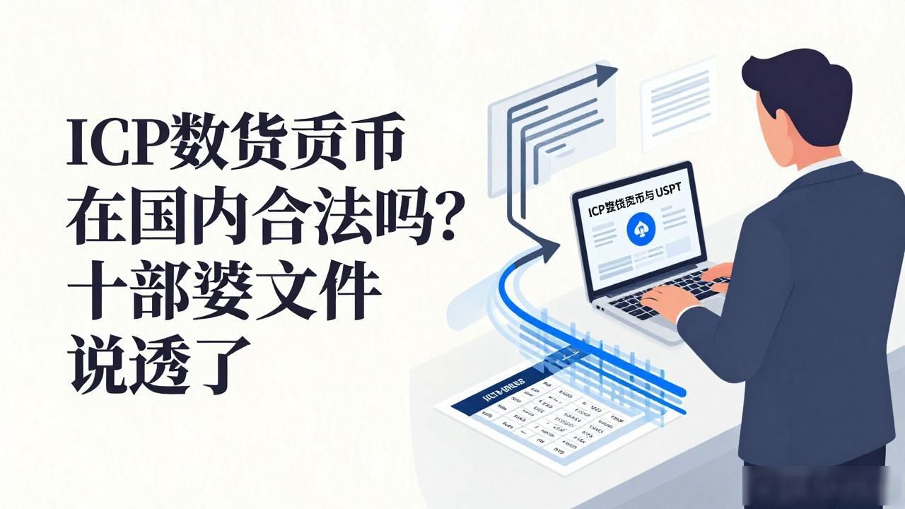 ICP数字货币在国内合法吗?十部委文件说透了