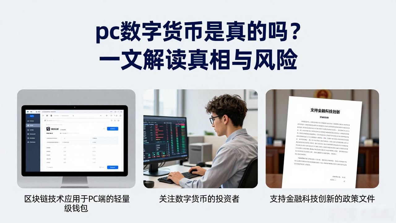 pc数字货币是真的吗？一文解读真相与风险