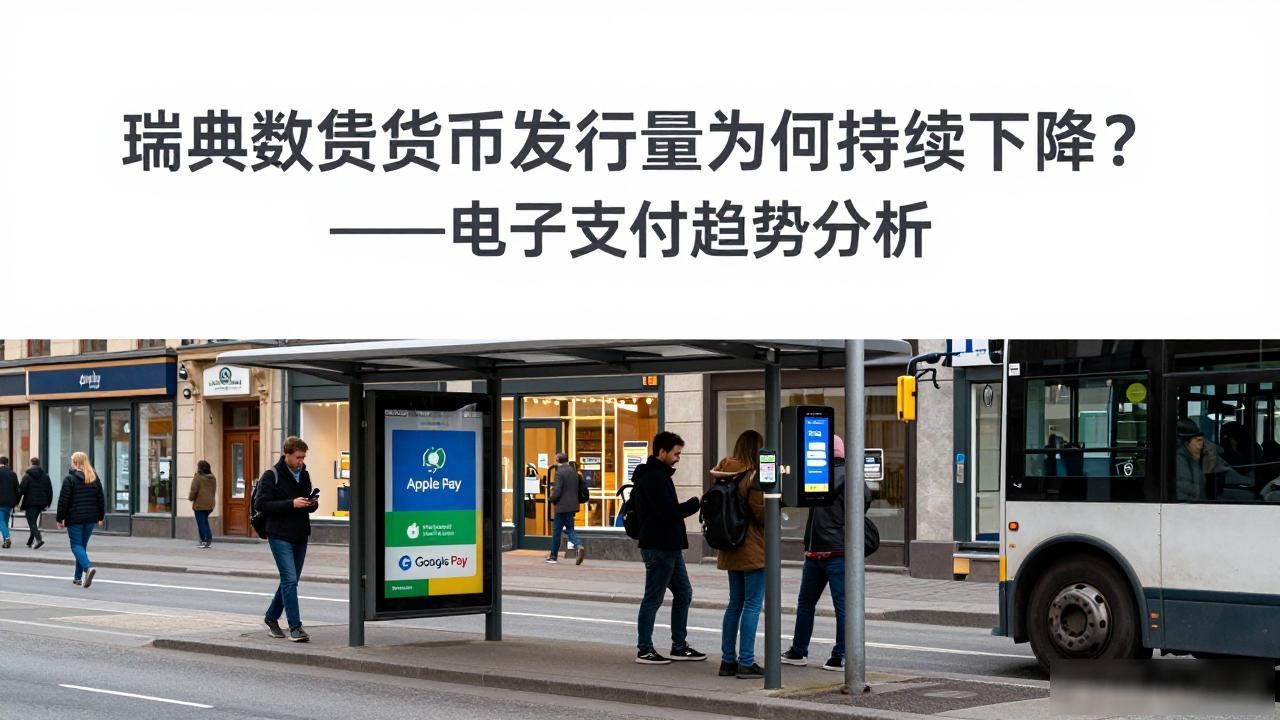 瑞典数字货币发行量为何持续下降?——电子支付趋势分析