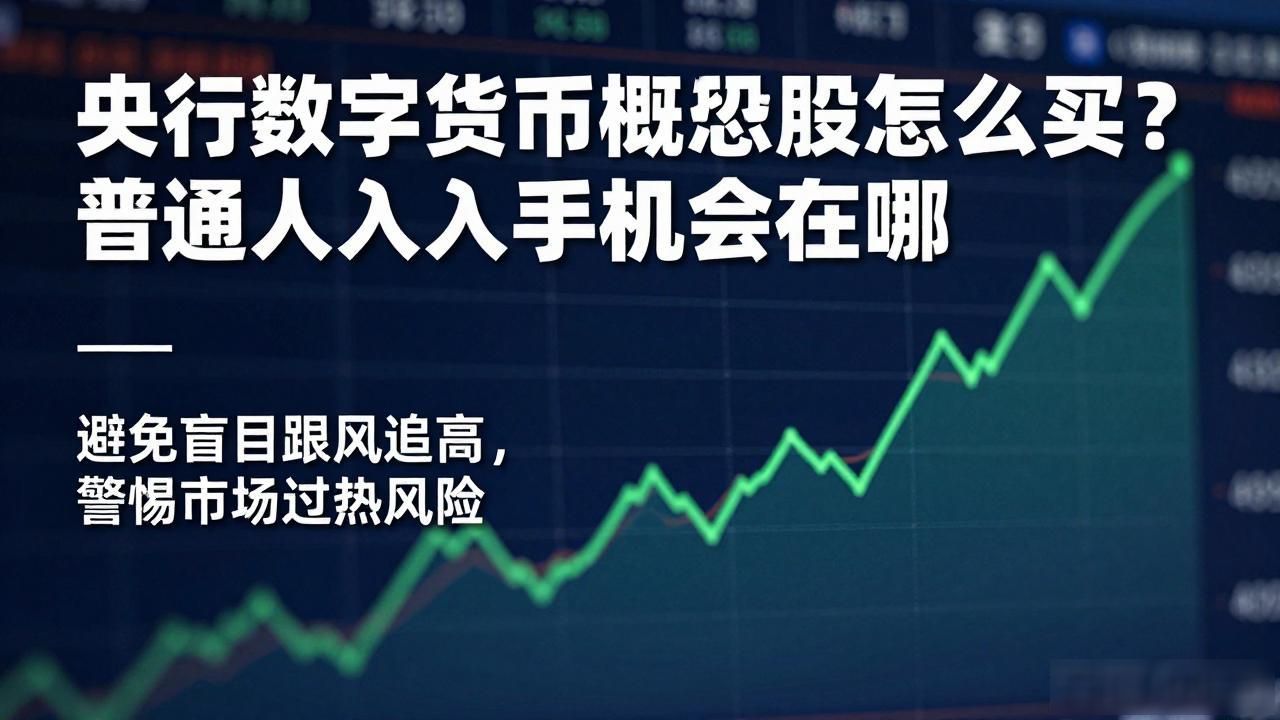 央行数字货币概念股怎么买?普通人入手机会在哪