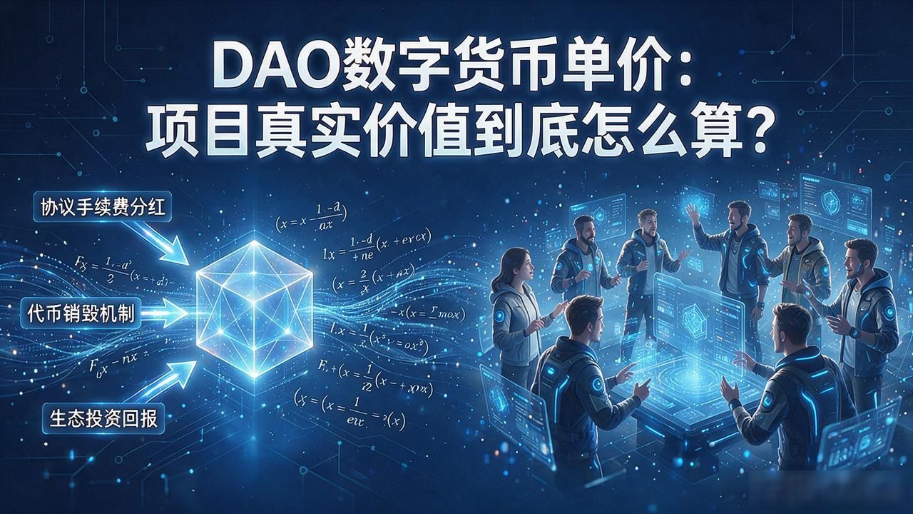 DAO数字货币单价:项目真实价值到底怎么算?