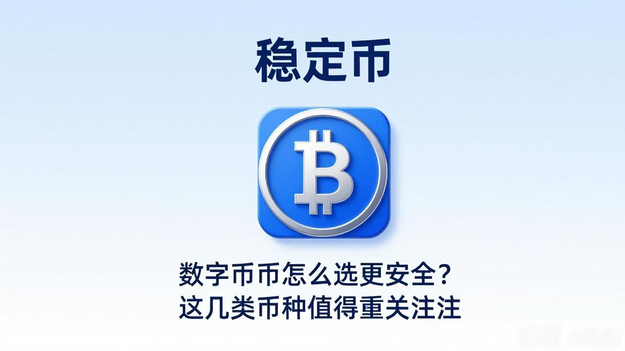 数字货币怎么选更安全?这几类币种值得重点关注