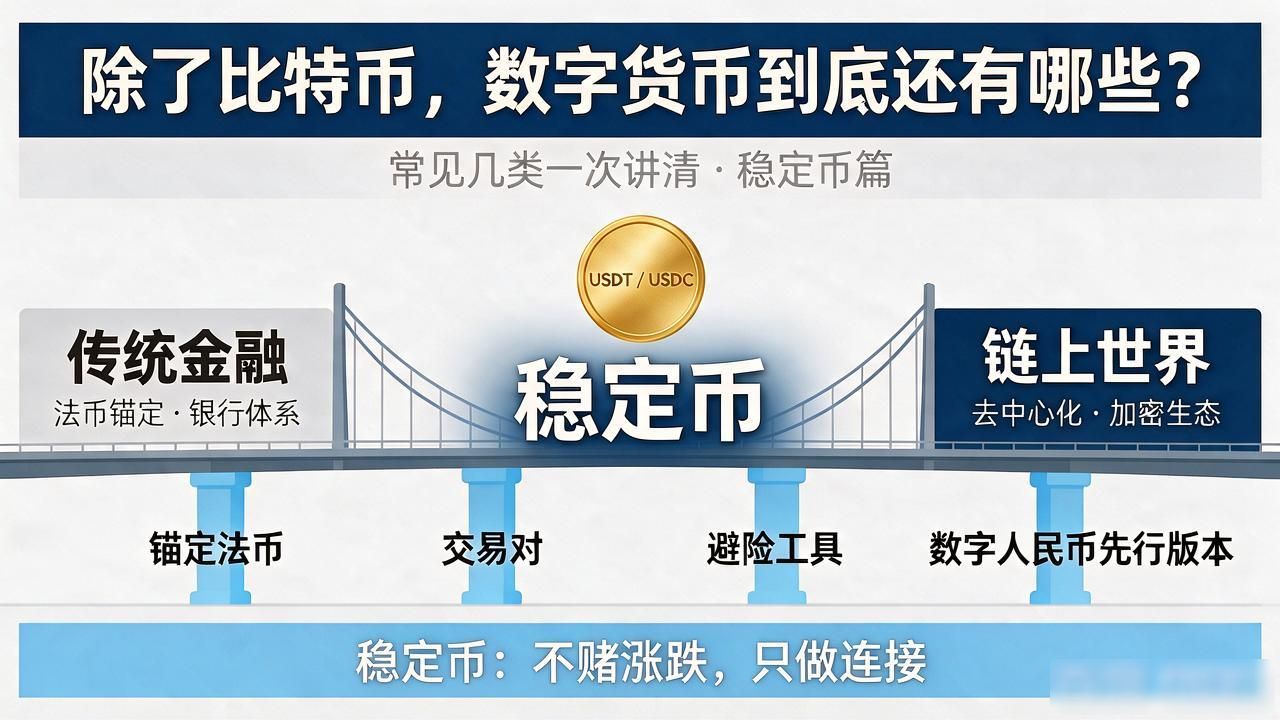 除了比特币,数字货币到底还有哪些?常见几类一次讲清